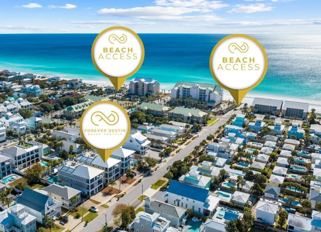 Crystal Del Mar, New! Private Pool, Gulf Views, Villa Destin United States